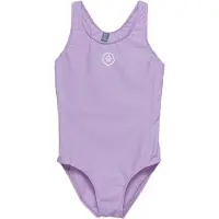 Color Kids Maillot de bain violet / blanc
