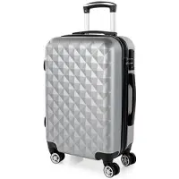 Itaca unisex. 771750-02 Bagages à main gris (OSFA), Argenté, Casuel, ABS/Polycarbonate