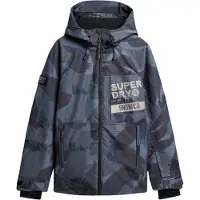 Superdry Homme Veste de ski Freestyle Core Gris Taille: Xxl