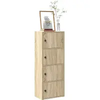 vidaXL Bibliothèque chêne sonoma 40x24x102 cm bois d'ingénierie