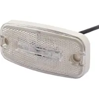 Hella feu de gabarit, LED, feu de position, 24V, boîtier blanc
