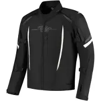 Rusty Stitches Pete Veste textile de moto imperméable Taille