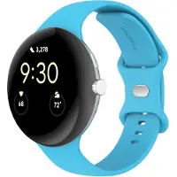 IMoshion Bracelet en silicone⁺ pour Google Pixel Watch 5 / 4 / 3 (45 mm) - Taille L - Bleu