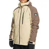 Quiksilver Mission Block Jacket Beige XL Homme
