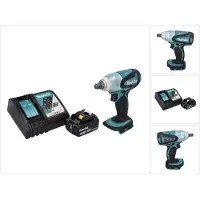 Makita DTW 251 RT1 Visseuse à choc sans fil 18 V 230 Nm 1/2'' + 1x batterie 5,0 Ah + chargeur