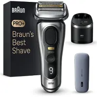 Braun Men's Electric Shaver Series 9 PRO 9577cc, Waterproof, ProLift Blade, Pro Trimmer for Precision Shaving, Men's Beard Kit with