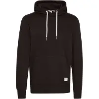 !Solid Sweat à capuche Classic SDChap pour homme, grandes tailles, 21301306ME-194008, noir