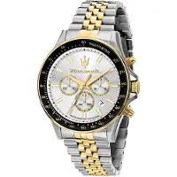 Maserati Sfida 44 Mm Watch Doré Homme