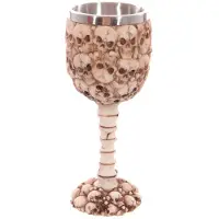 Puckator Tête de mort et tasse de colonne vertébrale Golden Golden One Size