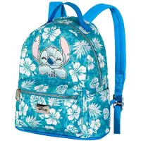 KARACTERMANIA Fashionable Lilo et Stitch Disney Aloha City Sac à dos Bleu 25x29x16 cm