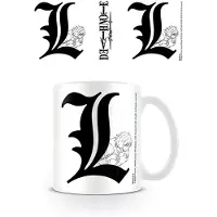 Death Note Mug Anime de - L - pour Indifférent - multicolore - Taille Standard