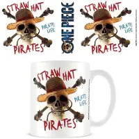 One Piece Live Action Tasse Straw Hat Pirate Emblem, Tasse, Multicolore