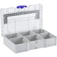 Tanos 83000893 Caisse de transport ABS plastique (L x H x P) 265 x 142 x 171 mm