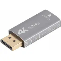 Lanberg AD-DP-HD-01 câble vidéo et adaptateur 0 m HDMI Type A (Standard) DisplayPort Argent