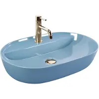 REA Vasque À Poser Aura 61 L.blue Shiny
