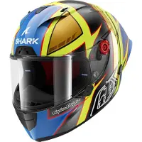 Shark Race-r Pro Gp 06 Replica Cam Petersen Full Face Helmet Multicolore L