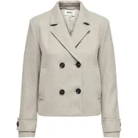 ONLY Manteau mi-saison 'ONLFreja' beige chiné
