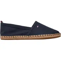Tommy Hilfiger : chaussures basses basiques pour hommes, modèle "Tommy", couleur bleu, style décontracté