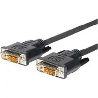 VivoLink PRODVIS2 câble DVI 2 m DVI-D Noir