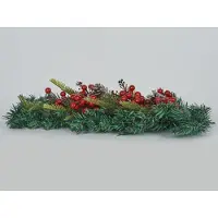 Bizzotto Décorations de noël DECOR. ALLEN BACCHE ROSSO GOCCIA - Vert - Unique
