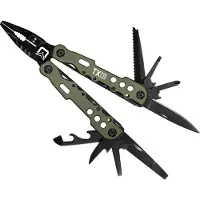 Delphin TaktyX 13, Pince multifonctions, 16cm, noir-vert, 101002355