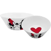 GEDA LABELS Disney bol Mickey Kiss Sketch, Saladier + bol, Multicolore