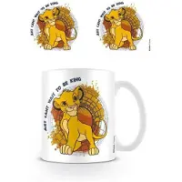 Paladone Disney- Mug Porcelaine Le Roi Lion Cant Wait To Be King