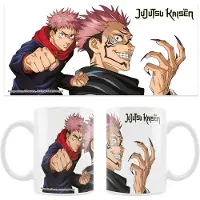 Sakami Merchandise Ceramiczny Kubek Jujutsu Kaisen - Yuji i Sukuna, Licencjonowany Crunchyroll
