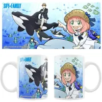 Sakami Merchandise Spy x Family mug céramique Sea Animals, Tasse, Multicolore