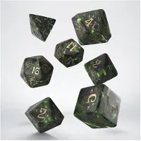 Q-workshop Pixel Dice 7 Packs Vert Enfants