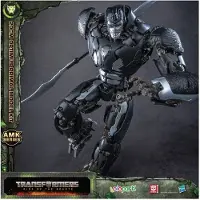 Yolopark Transformers : Rise Of The Beasts Amk Series Plastic Model Kit Optimus Primal Figure 20 Cm Argenté