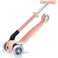 Globber Junior Foldable Lights Eco Scooter Doré