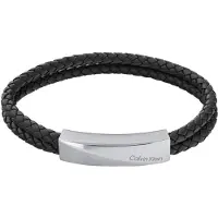 Calvin Klein Bracelet noir / argent