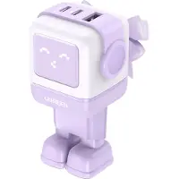 UGREEN Chargeur secteur robot 65 W Lilas