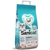 Sanicat Clumping White Rose Petal litière pour chat