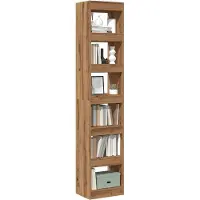 vidaXL Bibliothèque/Séparateur de pièce chêne artisanal 40x30x198 cm