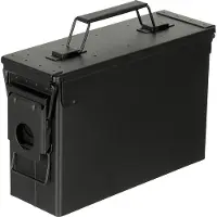 MFH Caisse à munitions américaine, calibre 30 mm, M19A1, métal, couleur olive