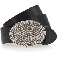 Vanzetti Ceinture noir / argent
