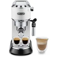 De'Longhi DEDICA 2.0 MATT WHITE PUMP ESPRESSO EC685.W