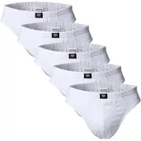 Ceceba Slip bleu foncé / blanc cassé