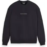 Scotch & Soda Sweat-shirt noir / blanc