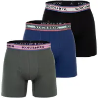 Scotch & Soda Ssfa24m152062 Boxers 3 Units Multicolore L Homme