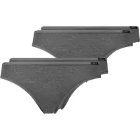 Skiny Slip gris / noir