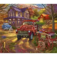 Sunsout Puzzle La ferme aux pommes - 1000 pièces Jigsaw Puzzle