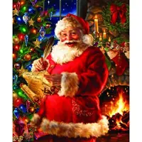 Sunsout Puzzle Père Noël 1000 pièces - Santa Checks the List