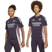 Adidas Arsenal 24/25 Tiro Training Junior Short Sleeve T-shirt Violet 7-8 Years Enfants