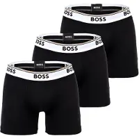BOSS Boxers 'Power' gris clair / noir / blanc