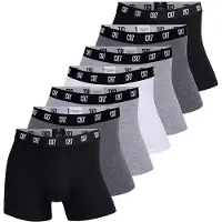 Cr7 Lot de 7 boxers Homme multicolores