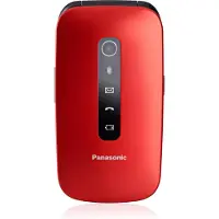 Panasonic KX-TU550EXR Seniors 4G Mobile Phone Rouge