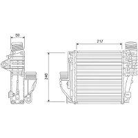 Valeo Intercooler 818290
